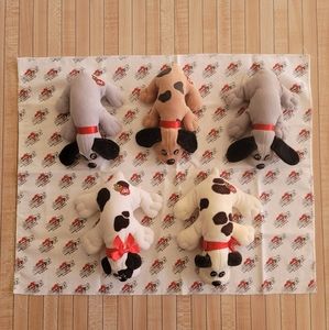 Lot of 5 Pound Puppies Newborns with cage